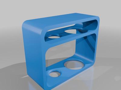 tooth brush holder and paste