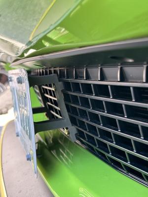 License plate bracket - Dodge challenger 392 Widebody