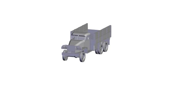 1/87 Scale Studebaker US4 2_5 ton truck.stl