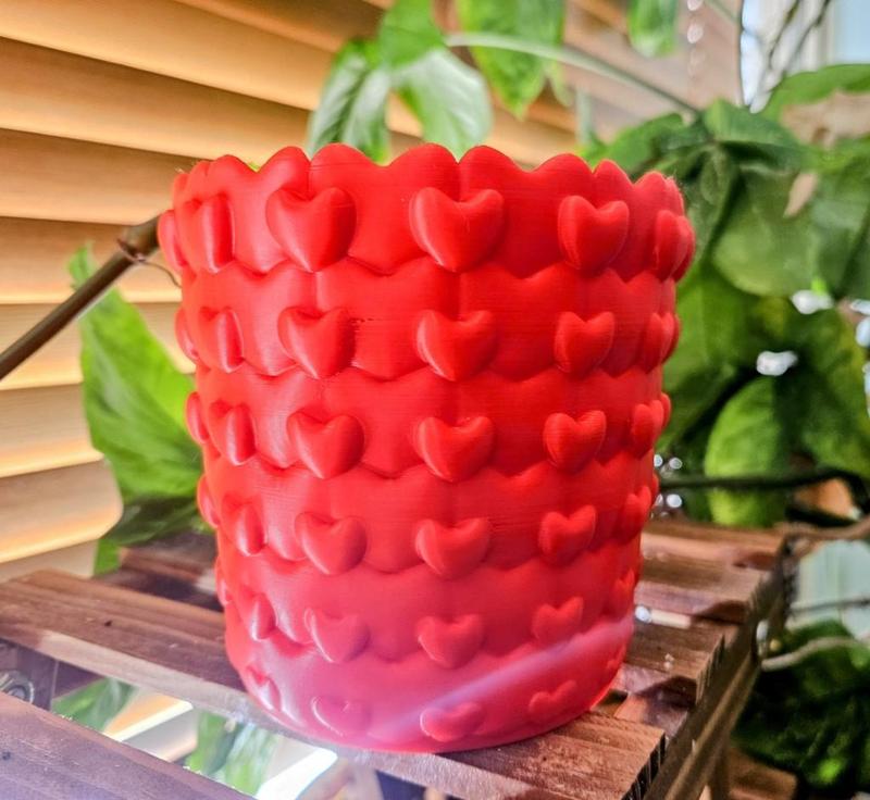 Heart Pot / Pencil Stand 2