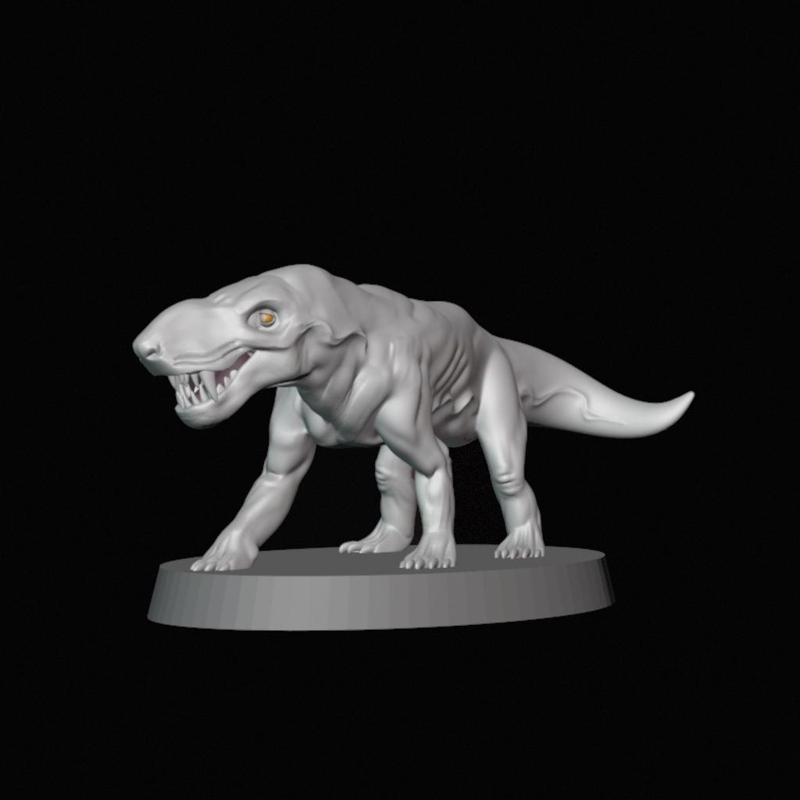 Warg ( Fantasy gorgonapsid )