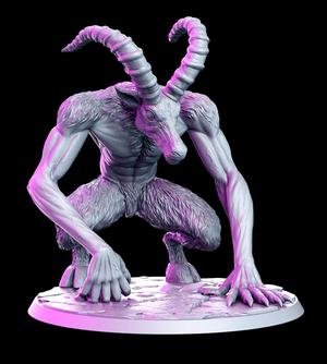 Metaphon - weregoat  - 32mm - DnD