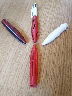 Four color pen tip