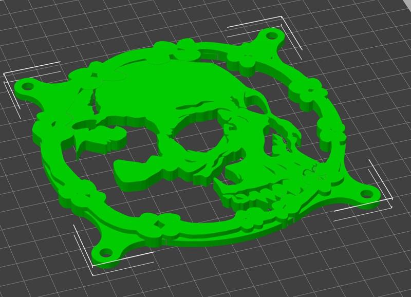 Bone Grill with skull