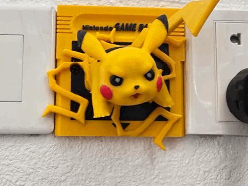 Pikachu 86 Box Decorative Cover