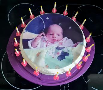 Geburtstags Kerzenhalter