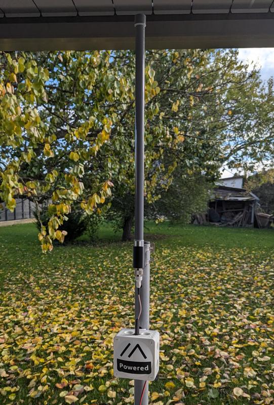 Mast mount for Lora/Meshtastic Fiberglass Antenna (5.5dbi/12dbi)