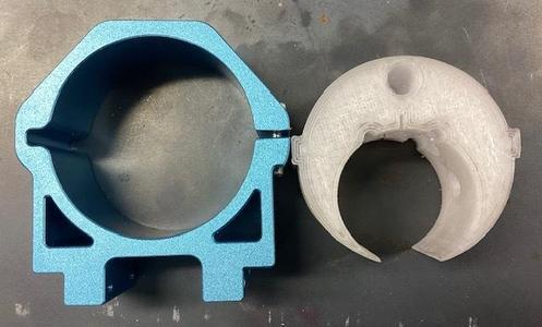 Spindle holder insert for Genmitsu 4040 PRO CNC machine