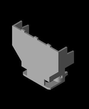 Cummins N14 ECM connector shield