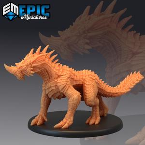 Blue Guard Drake / Legendary Dragon /  Mountain Encounter / Magical Mount Beast