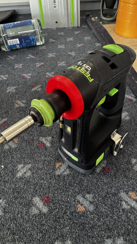 Festool CXS Personalisierung Abdeckung Aufnahme