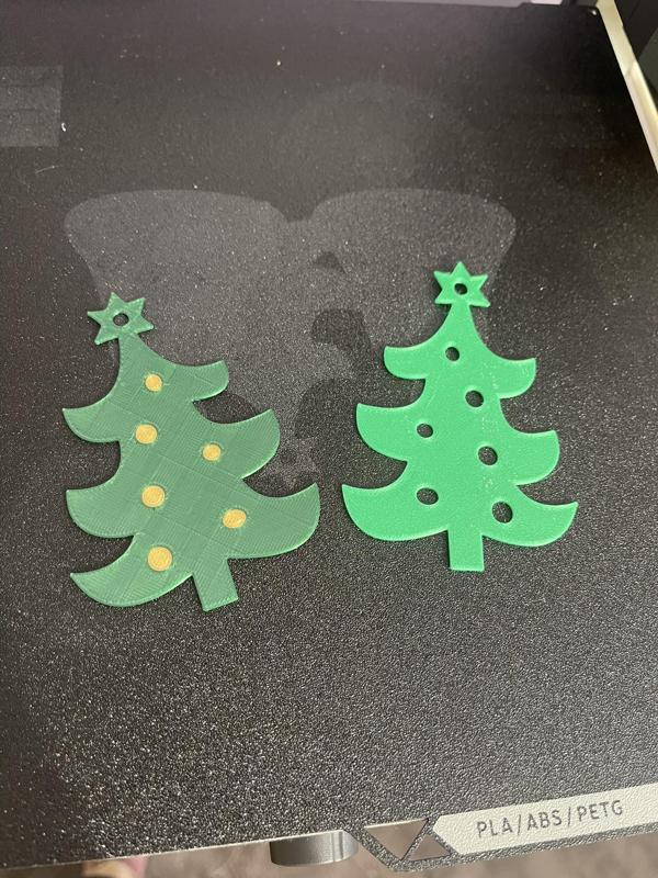 XMAS ornament - Tree - Multicolor/Singlecolor