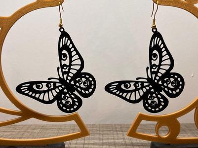 Earrings Butterfly #01