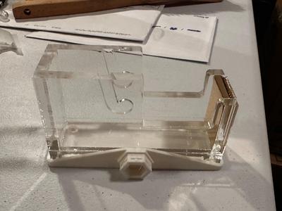 Scotch Tape Dispenser Holder Honeycomb Storage Wall Hollow Insert