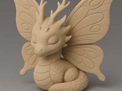 Plumelette – The Soft Little Butterfly Dragon