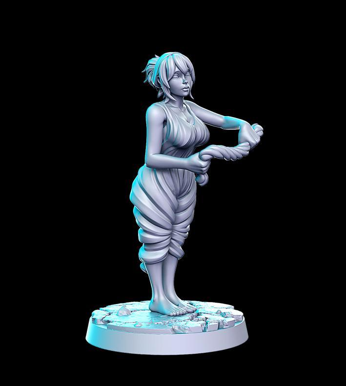 Beth (washing girl) - 32mm - DnD