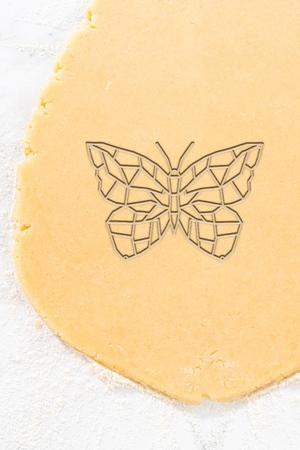 Geometric Butterfly Cookie Cutter, Biscuit Cutter