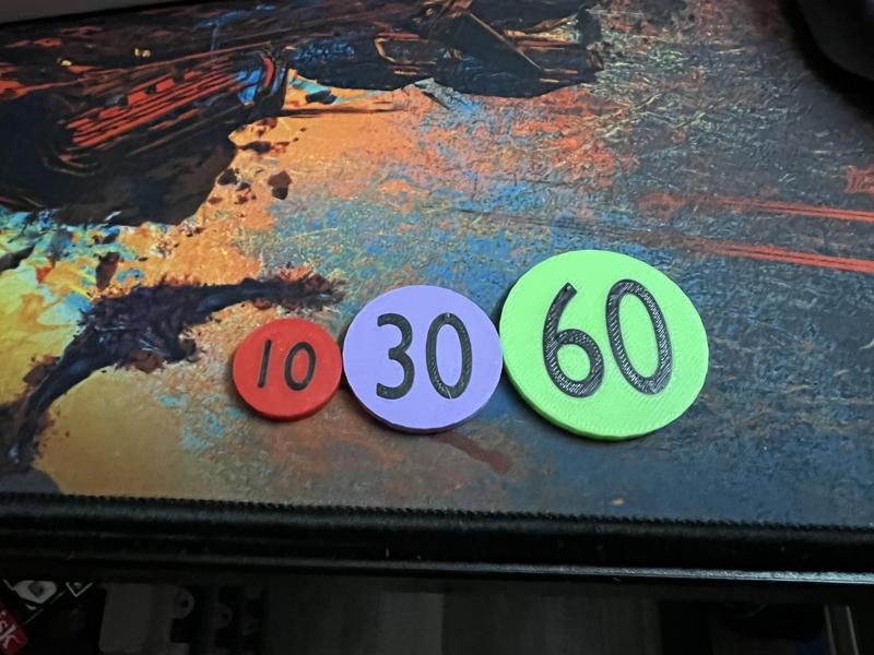 Time Tokens - 10 minute, 30 minute, 60 minute