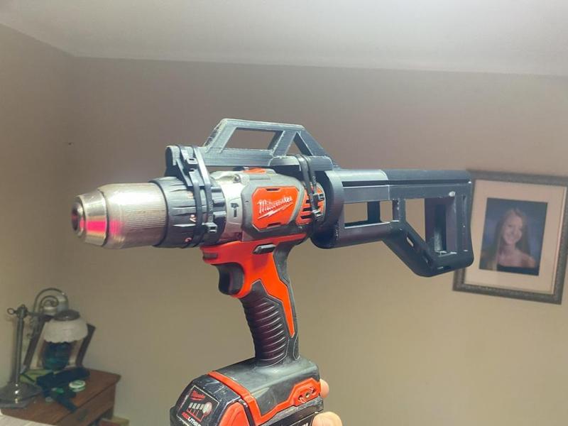 Hand drill AR style Buttstock