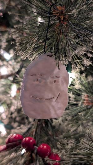 Omega Chicken Nugget Ornament