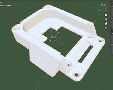 Makita battery holder for electric skateboard