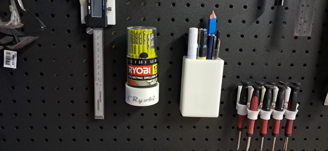 50mm cup / Fits Ryobi drill bits pegboard