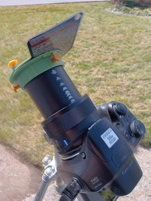 Solar Filter Holder for Camera