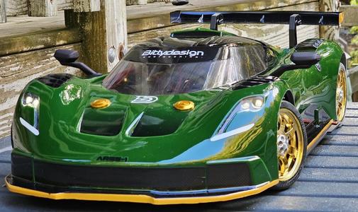 ARRMA  Infraction 6s Body Post Mod For "Quick Latch Hood Pins"