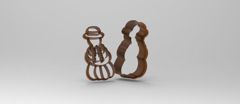 Chola, cholita, cortante de galleta