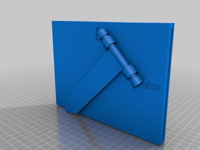 hangable or standing 5x7 picture frame