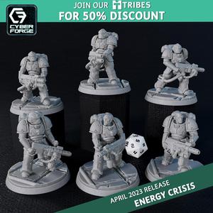 Cyber Forge Energy Crisis First Company Battle Squad