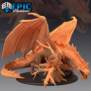 Ancient Forest Dragon / Woods & Swamp Encounter / Green Jungle Drake