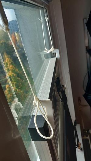 super simple hook clamp for solar panel