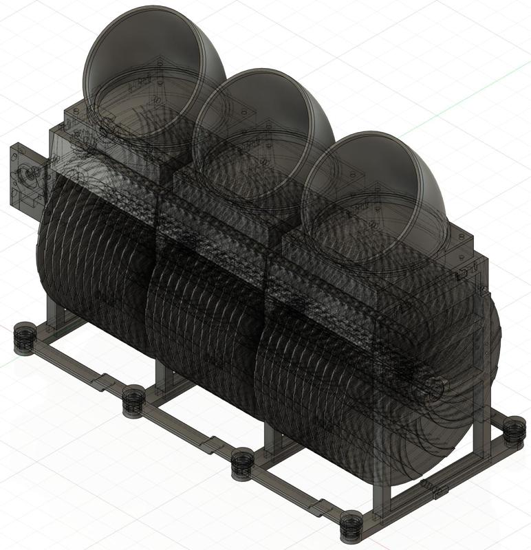 Air humidifier/air washer (expandable)