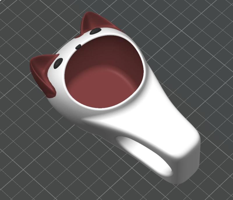 Pop Cat food scoop