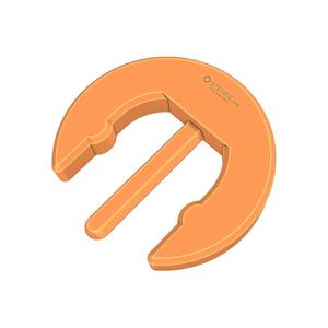 Retaining Ring SFT LCT RDL TRH-H ASYM BU01.00x01.25 - SPR-RRG-0001