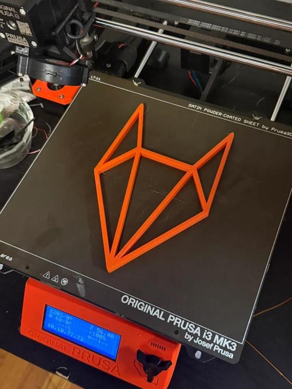 RynDTX Geometric Fox Logo