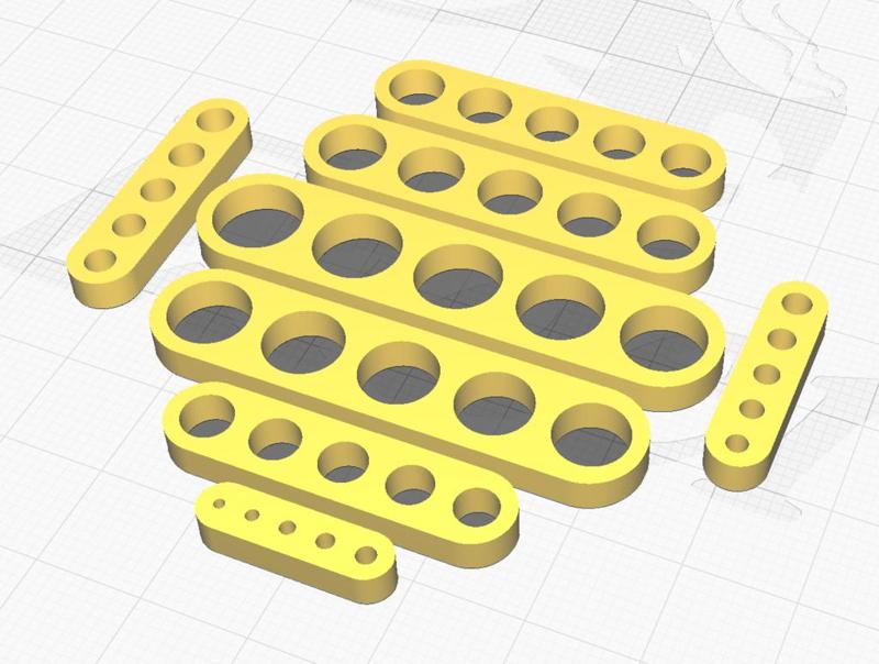 Simple 1-8mm hole test
