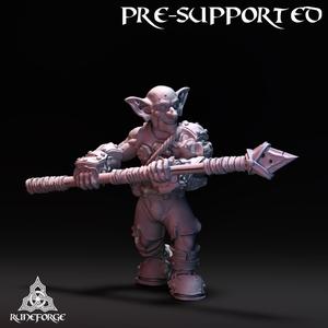 Classic Goblin - Two-handed Spear
