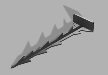 Erdspieß, Bodenanker;  Ground spike, ground anchor