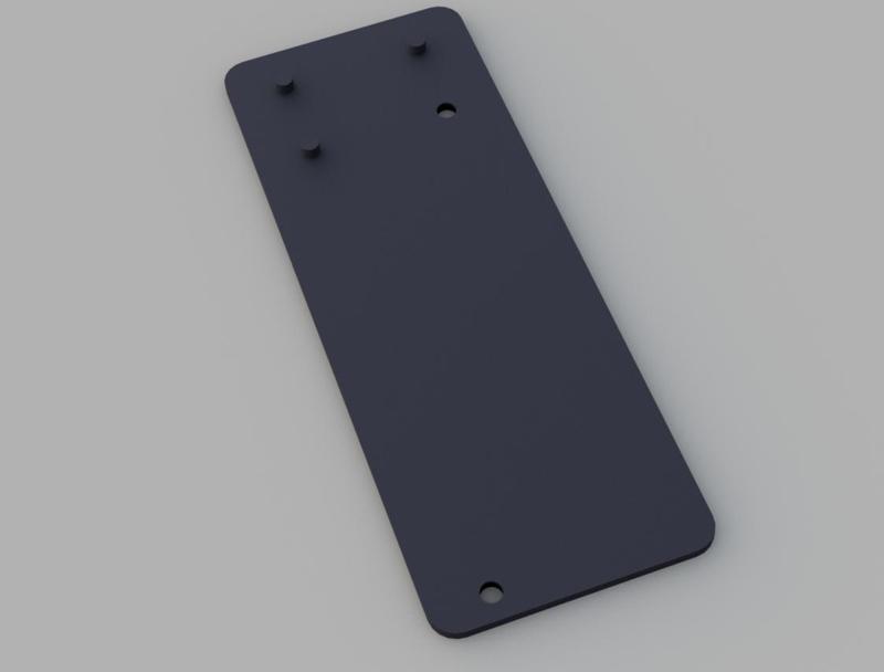 THRUSTMASTER : TCA Single Throttle Mounting Plate For Official Desk Mount