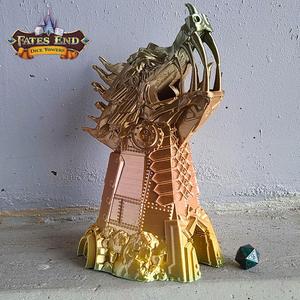 ClockWork Dice Tower - SUPPORT FREE!