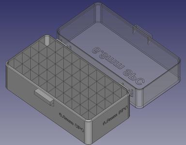 6.8mm SPC, Spring Latch, PIP Hinge Modular Ammo Box