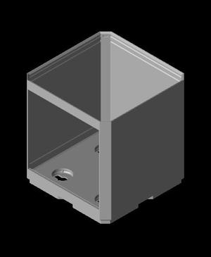 Windowed Remix of 2x2x2, Full Lock Holes, Multigrid Bin
