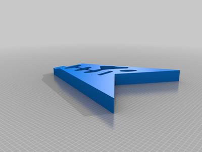 Flyingcaster V hybrid for stratocaster