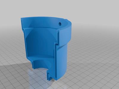 Water jacket for hybrid 98 sti cryocooler