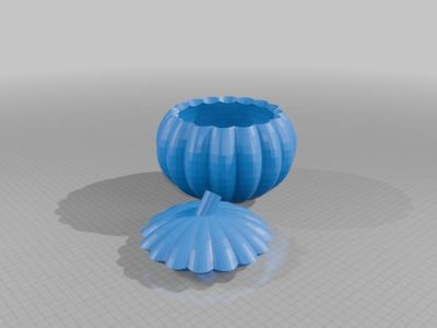 Pumpkin candy dish