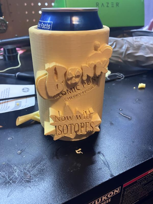 BONK! ATOMIC PUNCH KOOZIE 