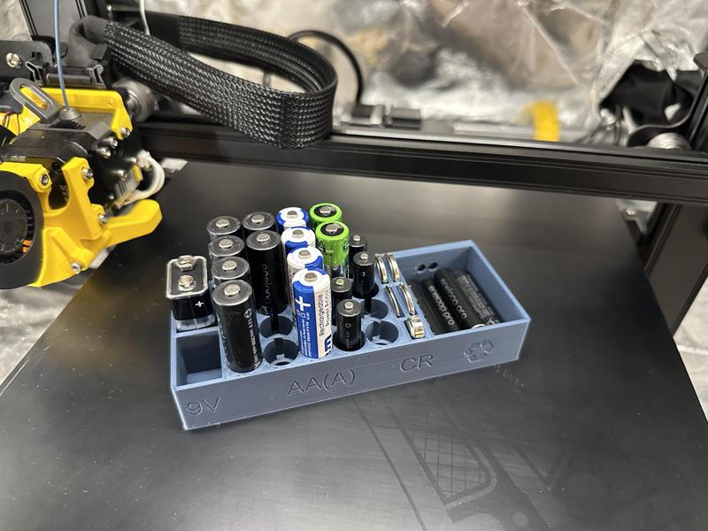 IKEA Skadis Battery Box with T-Nut