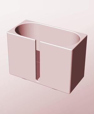 CX68-105-SB Slotted container modular stackable module bin box